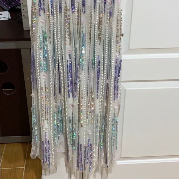 Stunning sequin gown, never worn with tags. - Picture 3 of 4